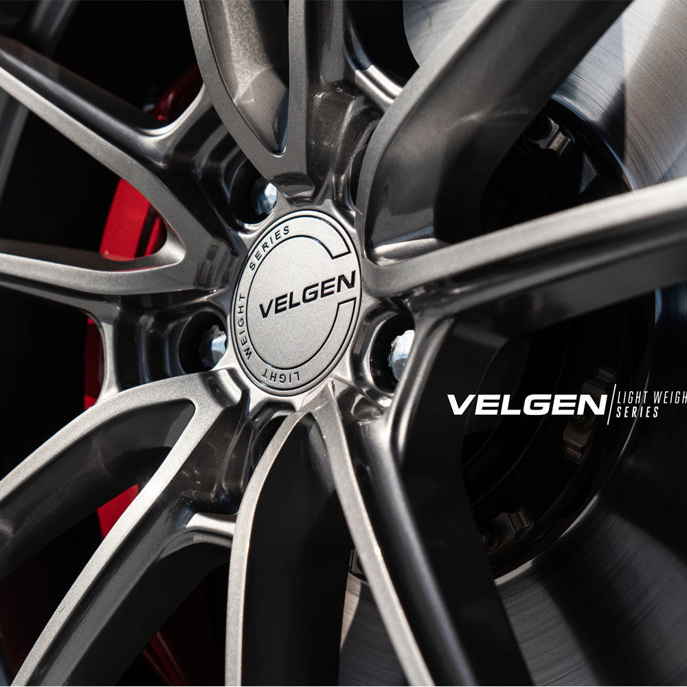 19" Velgen VF5 Gunmetal 19x9.5 19x10.5 Concave Wheels Rims Fits Tesla Model 3