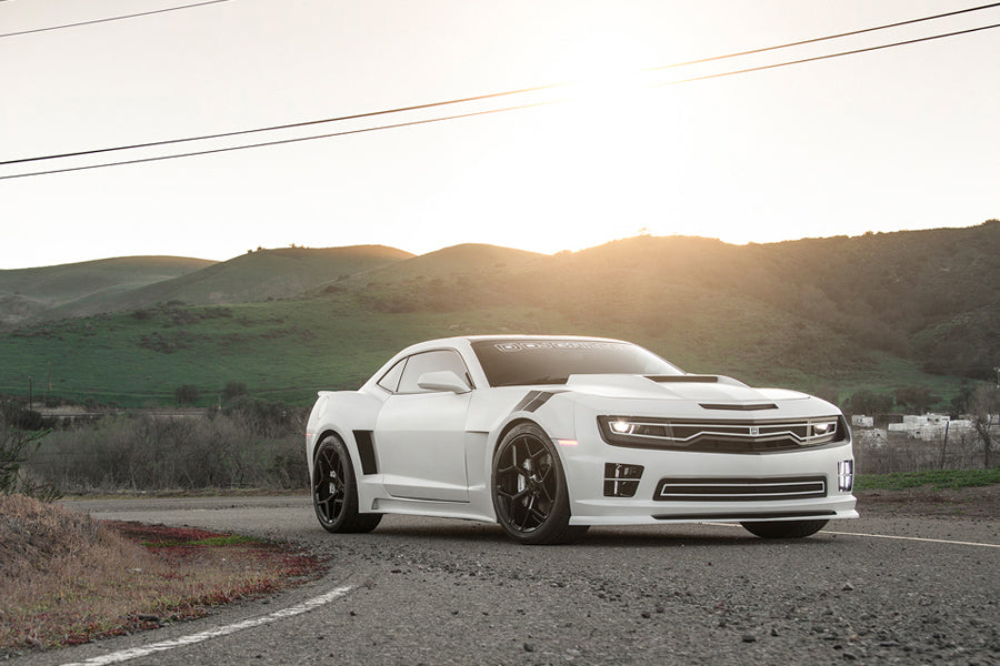 22" MRR M228 POLISHED CONCAVE WHEELS RIMS FITS CHEVROLET CAMARO LS LT SS