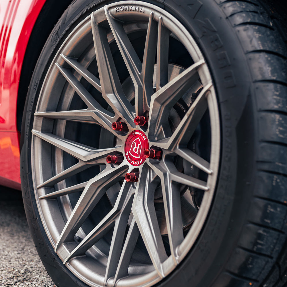 20" Rohana RFX17 Titanium Forged Concave Wheels Rims Fits Tesla Model S