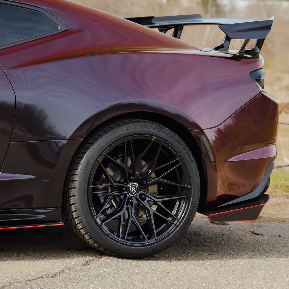 20" Rohana RFX17 Black Forged Concave Wheels Rims Fits Dodge Challenger