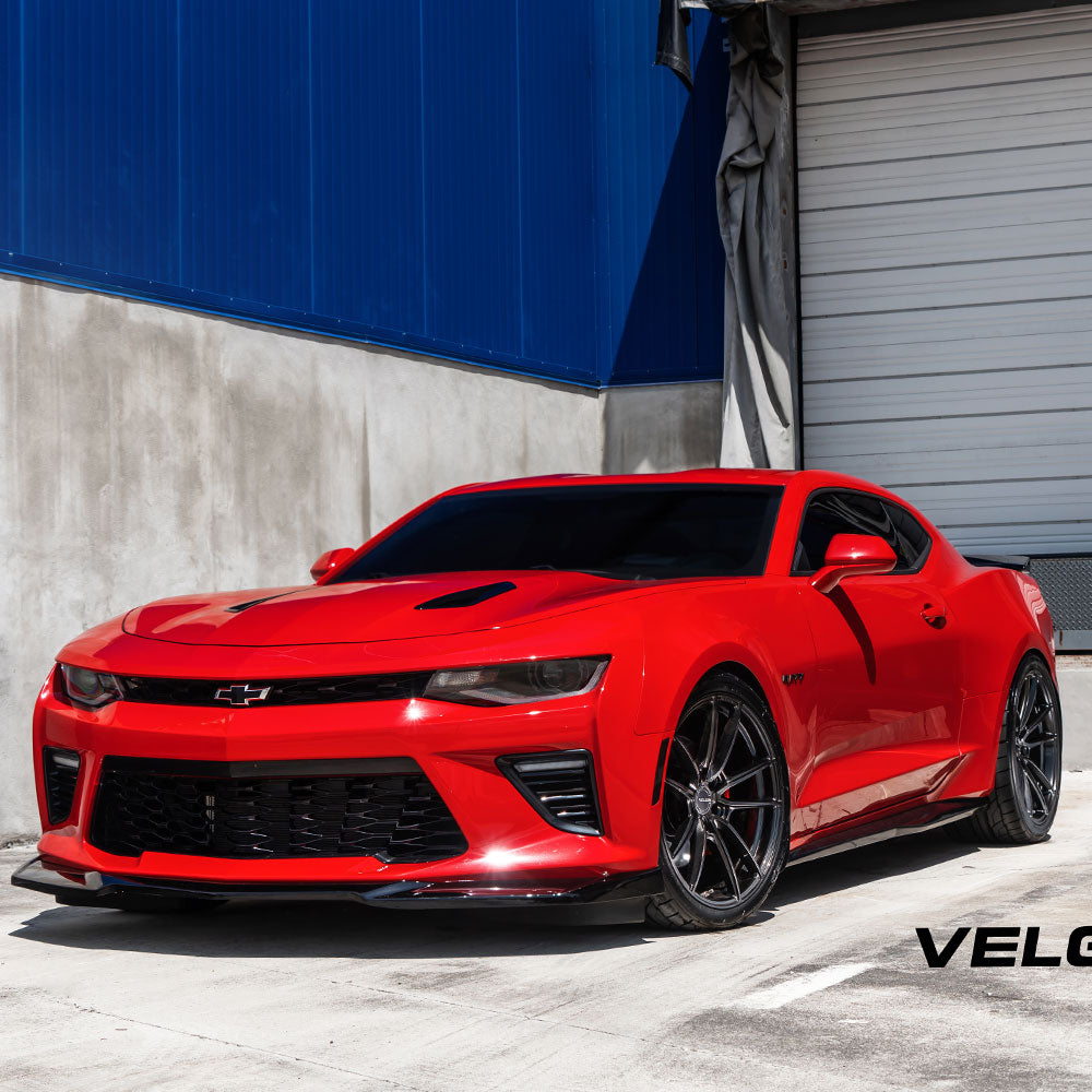 22" Velgen VF5 Gloss Black 22x10.5 Wheels Rims Fits Ford Explorer ST