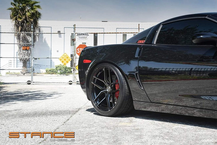 21" STANCE SF03 SILVER CONCAVE WHEELS RIMS FITS BMW F15 X5