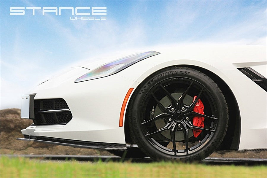 19" STANCE SF03 BLACK FORGED CONCAVE WHEELS RIMS FITS BMW F80 M3