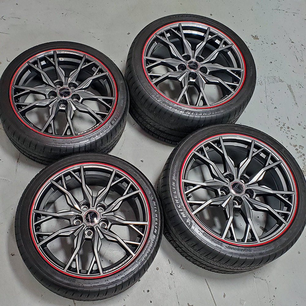 19" 20" OEM Factory GM Q9A Forged Wheels Rims Tires Fits Chevy Corvette C8