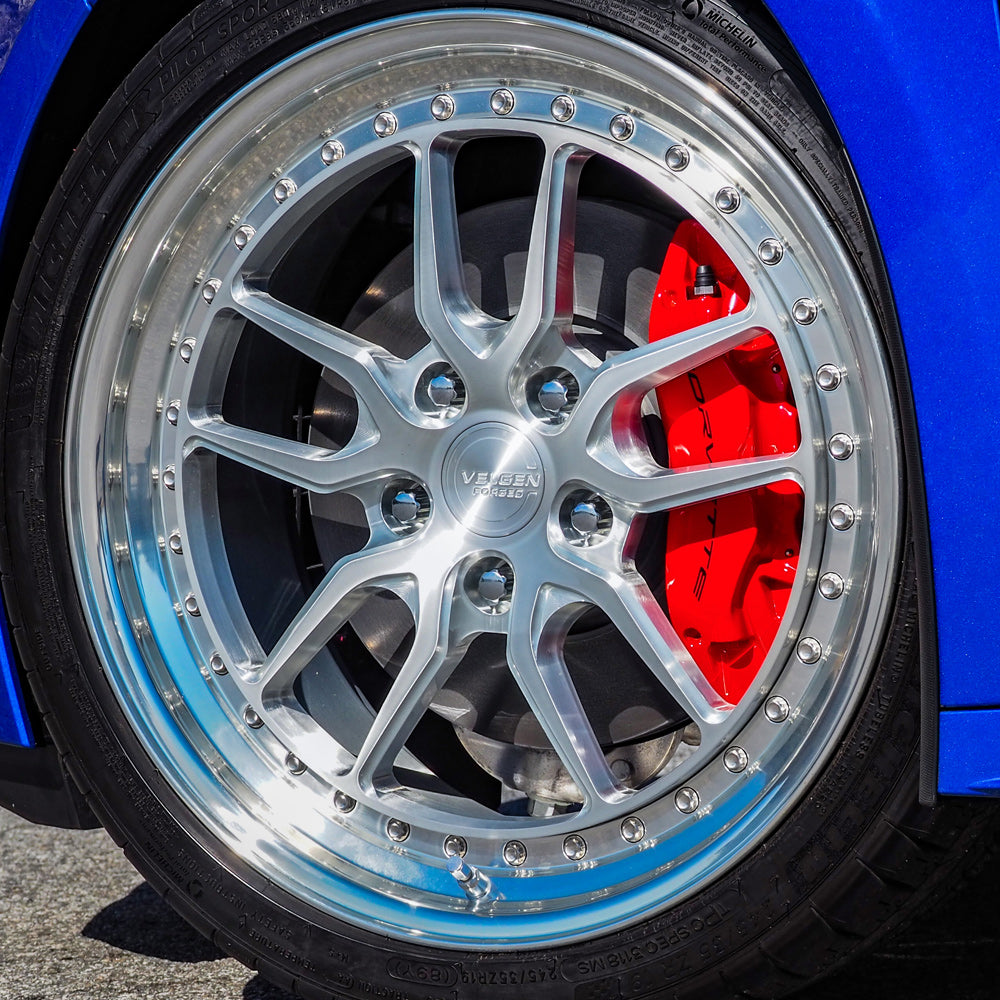 19/20" Velgen SL10 Silver 19x9.5 20x12 Full Forged Wheels Rims Fits Corvette C8