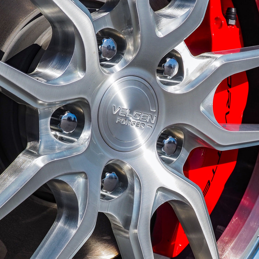 19/20" Velgen SL10 Silver 19x9.5 20x12 Full Forged Wheels Rims Fits Corvette C8
