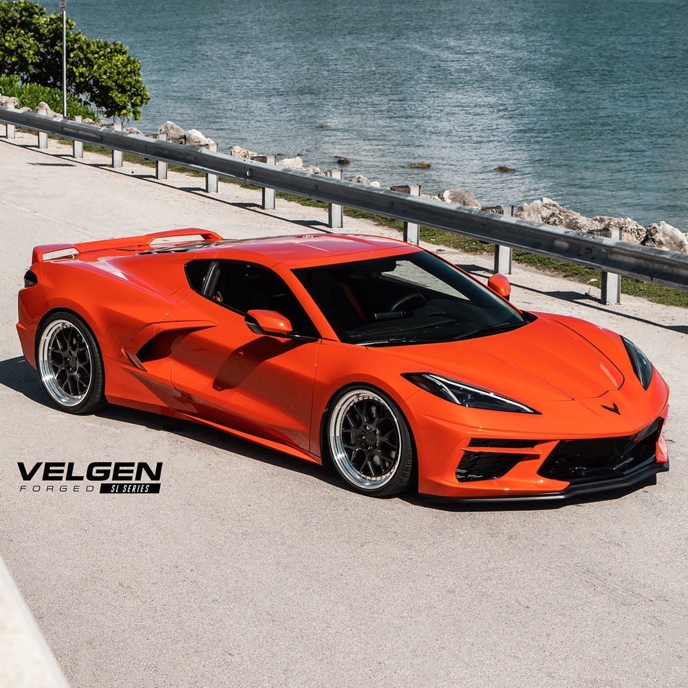 20" Velgen SL7 Silver 20x9.5 20x11 Full Forged Wheels Rims Fits Toyota Supra