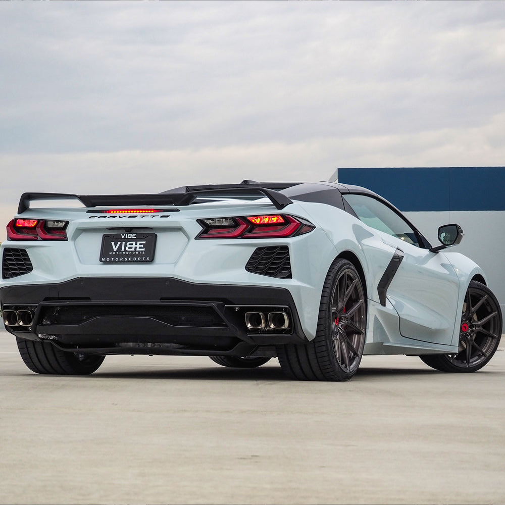 20/21" Vorsteiner VPX 101 Brushed 20x9 21x12 Wheels Rims Fits Corvette C8