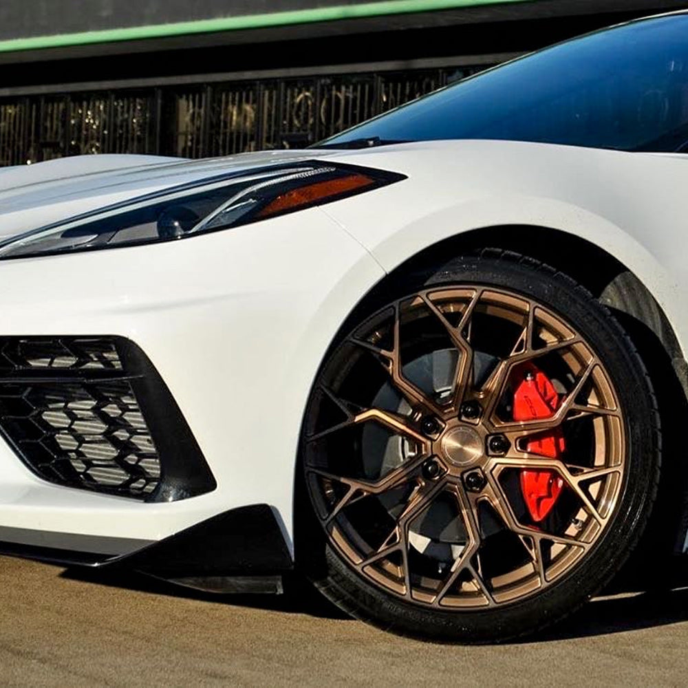 19/20" Stance SF10 Bronze 19x9.5 20x11 Wheels Rims Fits C6 Corvette