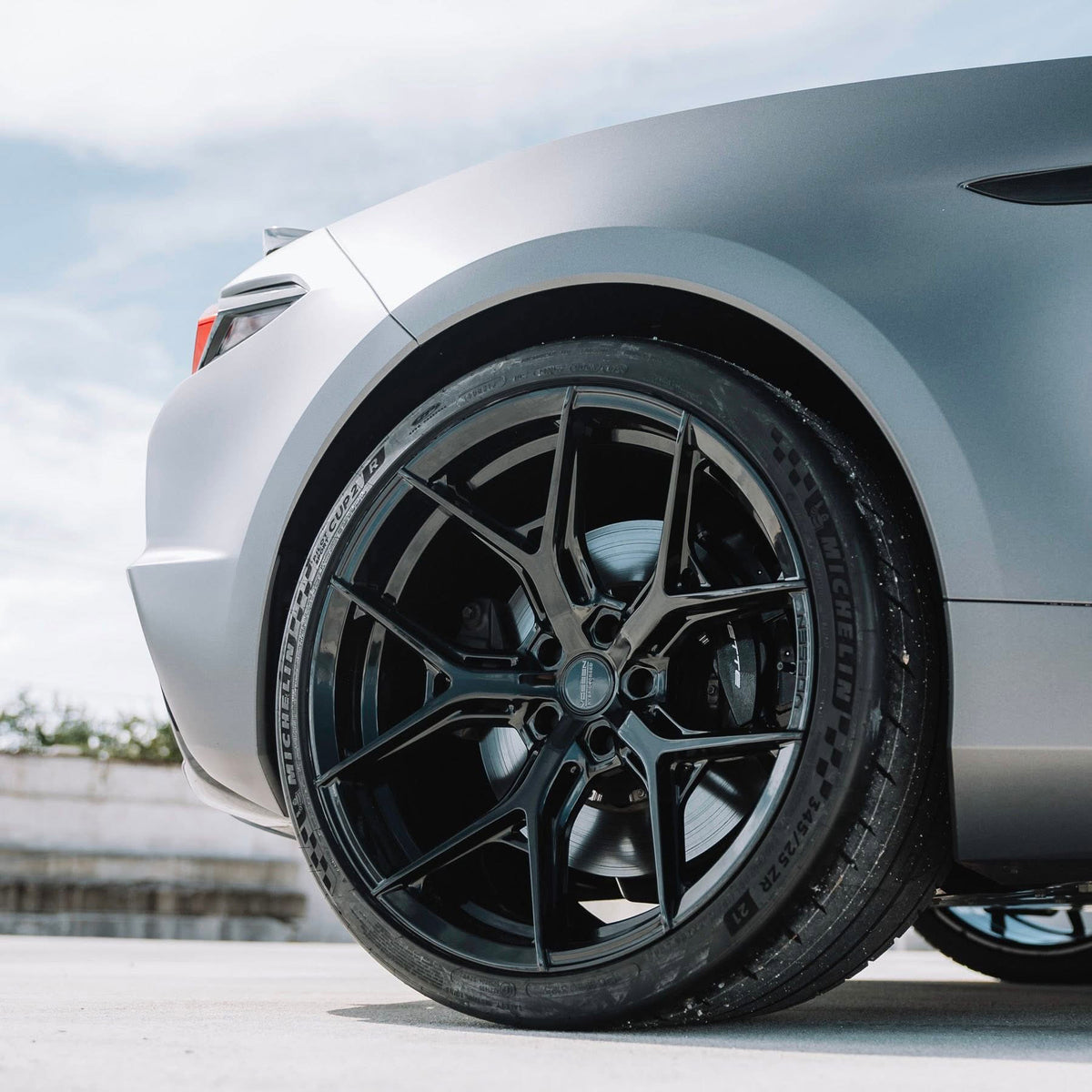 20/21" Vossen HF5 20x10 21x13 Concave Wheels Rims Fits Chevrolet Corvette C8 Z06 eRay