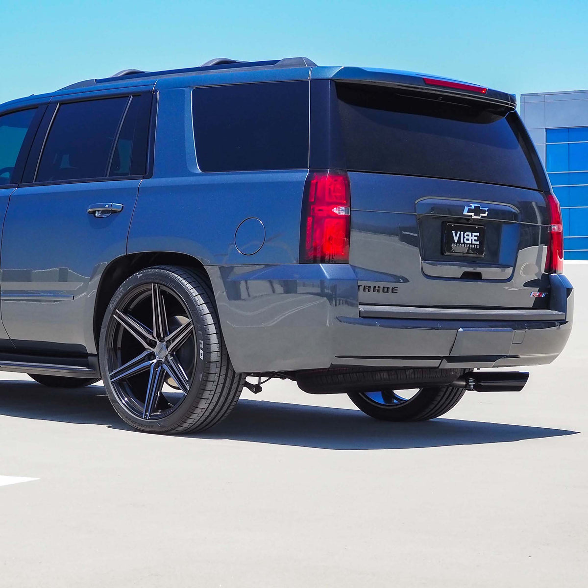 20" Vossen HF6-2 Tinted Gloss Black 20x9.5 Concave Wheels Fits Chevrolet Tahoe