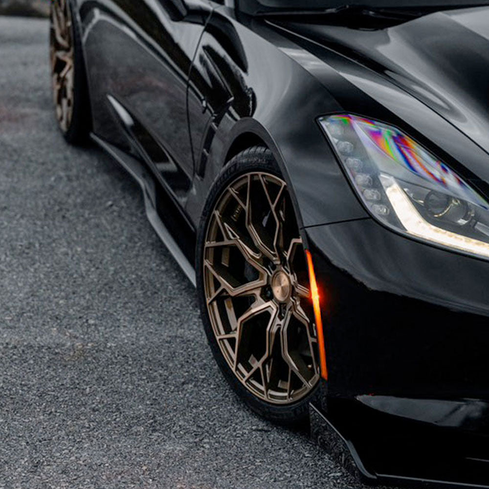 19/20" Stance SF10 Bronze 19x10 20x12 Wheels Rims Fits Corvette C7 Z06 GS