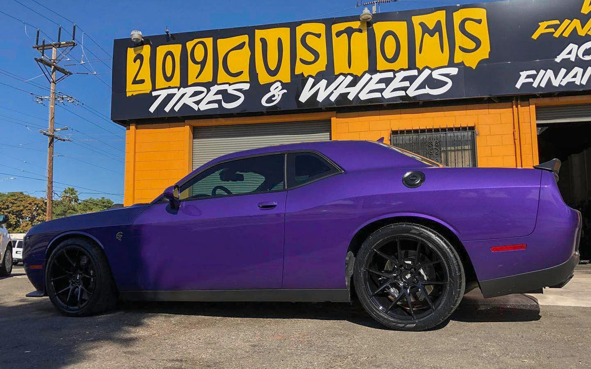 21" SAVINI BM14 GLOSS BLACK CONCAVE WHEELS RIMS FITS DODGE CHALLENGER CHARGER