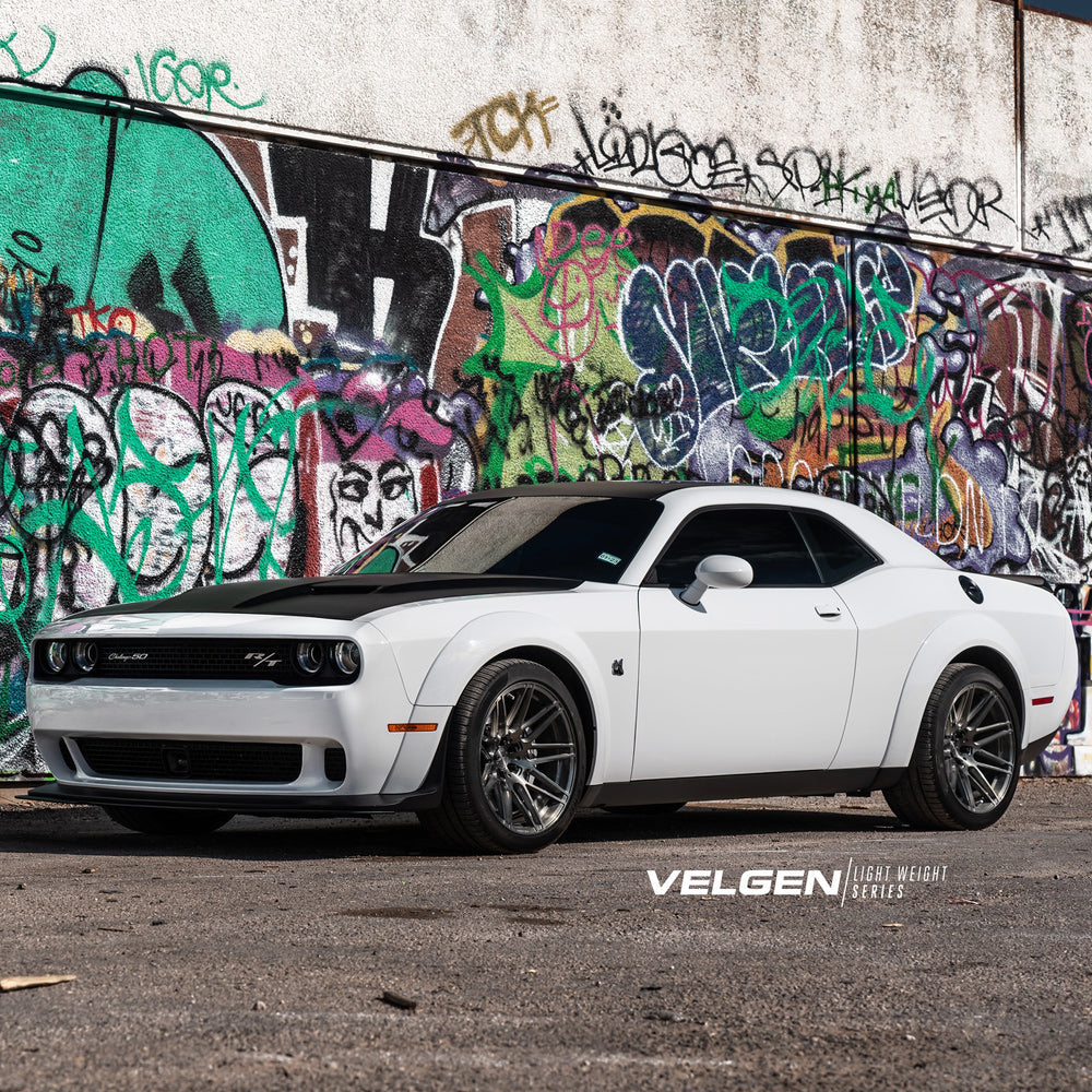 20" Velgen VF9 Titanium 20x11 Forged Wheels Rims Fits Dodge Charger Widebody