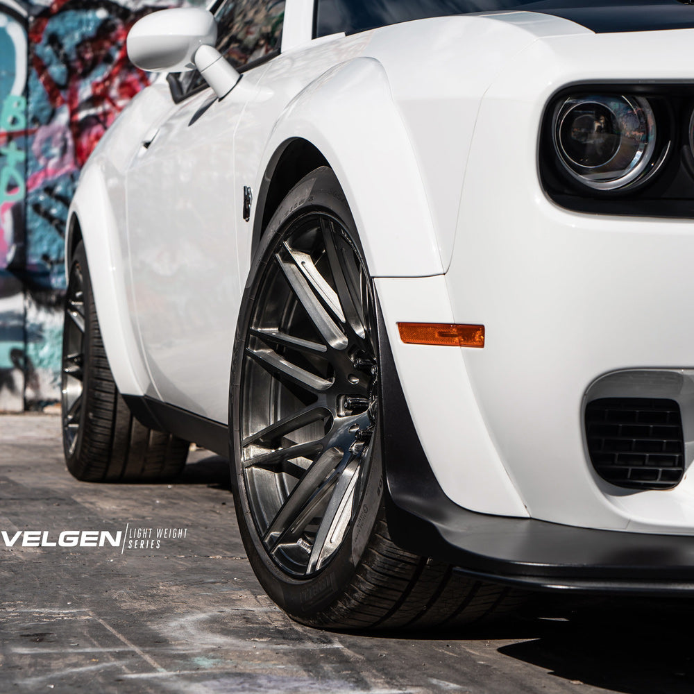 20" Velgen VF9 Titanium 20x11 Forged Wheels Rims Fits Dodge Charger Widebody