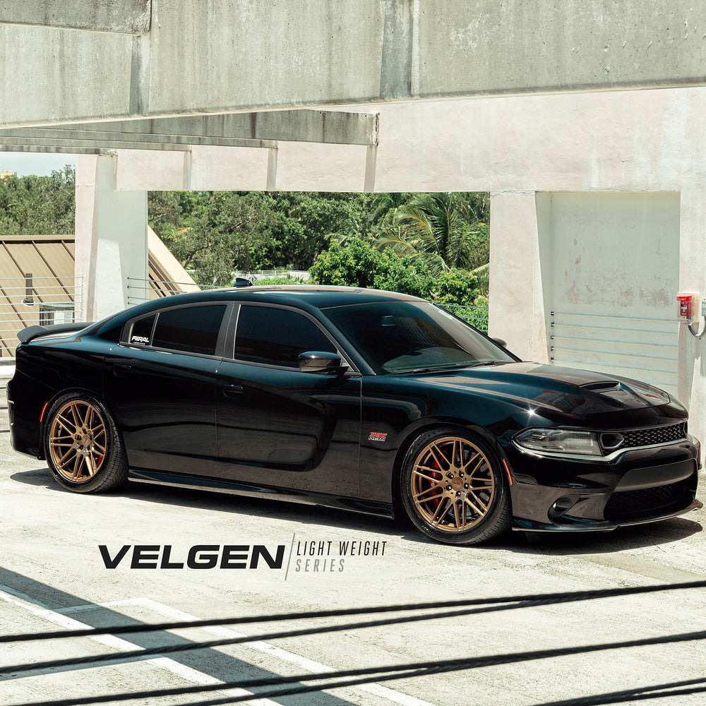 20" Velgen VF9 Bronze 20x9.5 20x11 Forged Wheels Rims Fits Dodge Charger