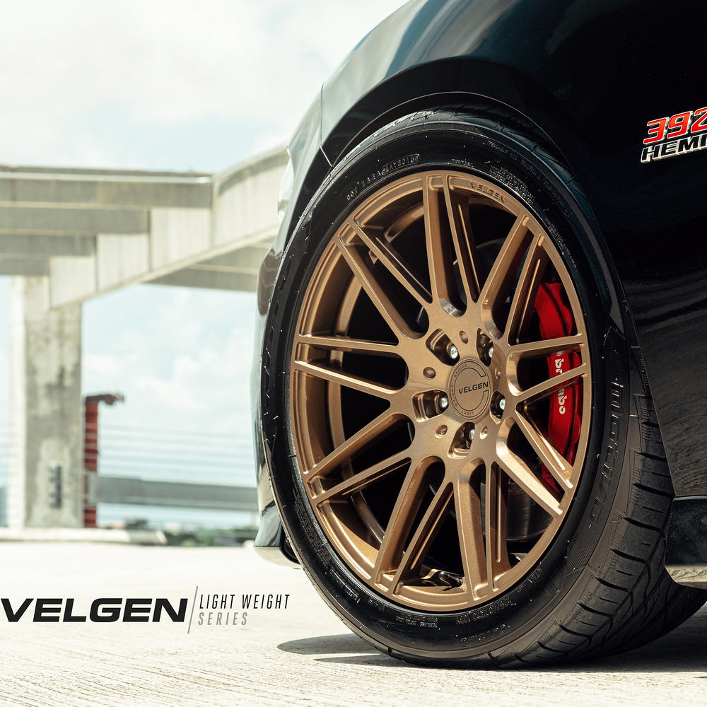 20" Velgen VF9 Bronze 20x9.5 20x11 Forged Wheels Rims Fits Dodge Charger
