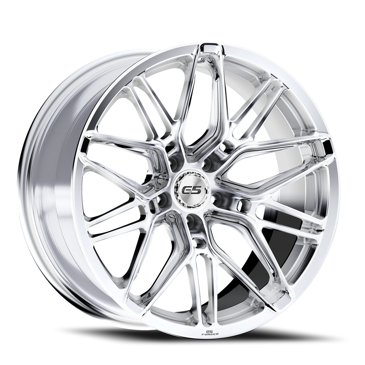 E5 Forged Sonoma Polished wheel for C8 Corvette Z06 / E-Ray / ZR1 - face view