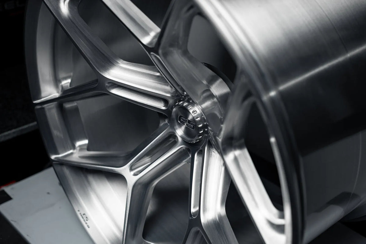 E5 Forged Talladega wheels - Talladega spoke detail