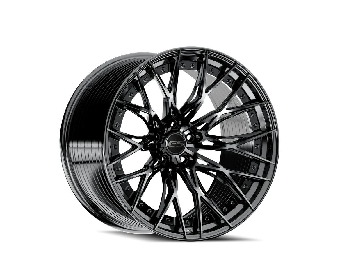 E5 Sebring 2P two-piece wheels - installed on a C8 Corvette