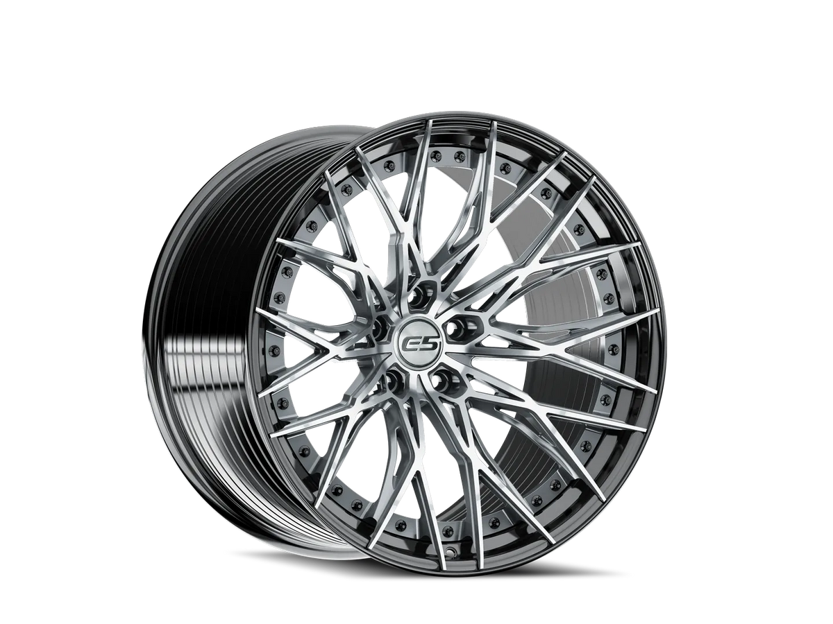E5 Sebring 2P two-piece wheels - on a C8 Corvette