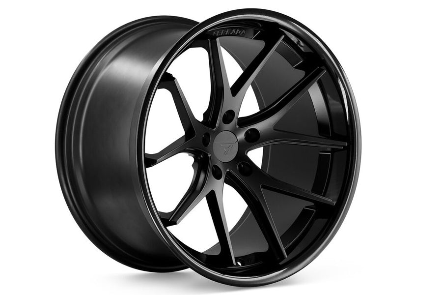 20" FERRADA FR2 BLACK CONCAVE WHEELS RIMS FITS NISSAN 370Z