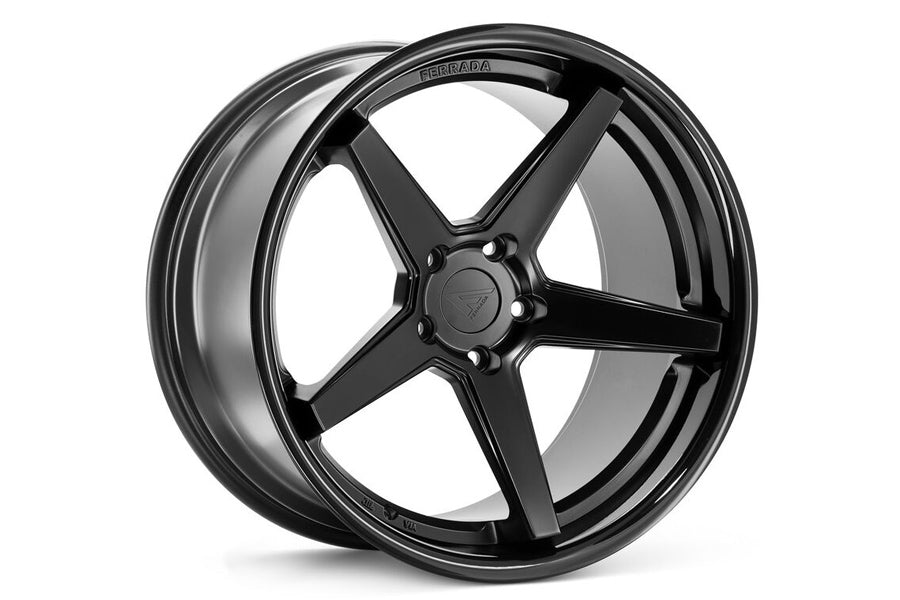 19" FERRADA FR3 BLACK CONCAVE WHEELS RIMS FITS AUDI B8 A4 S4
