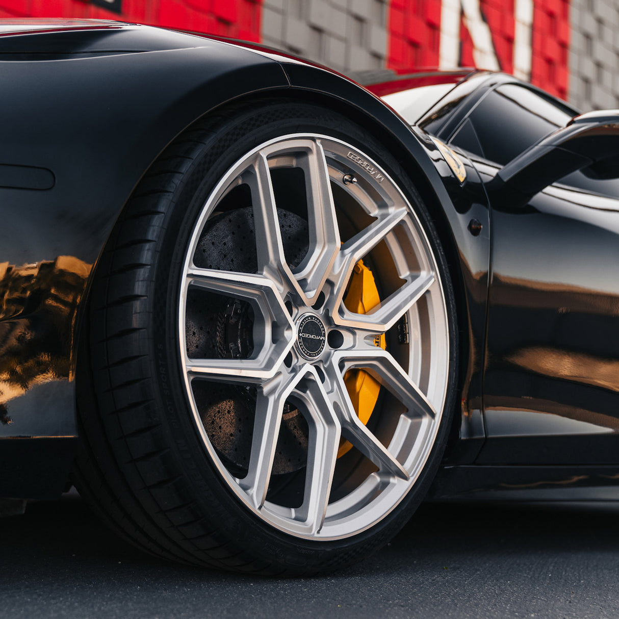 20" MV Forged MVF5 Silver 20X9 Concave Wheels Rims Fits Acura TL 3rd Gen UA6 UA7