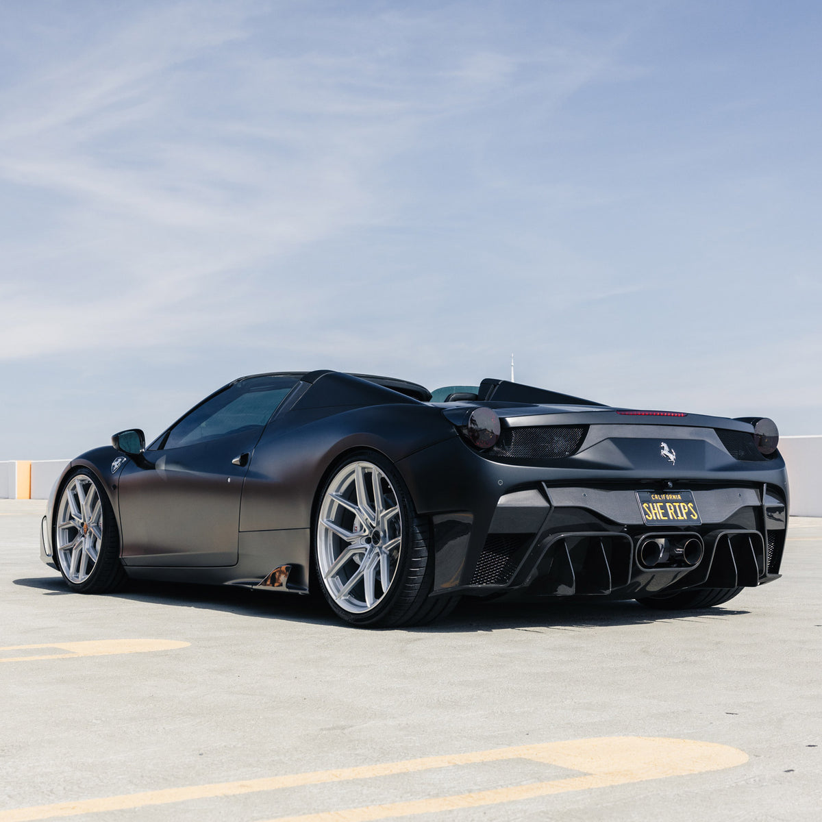 20" MV Forged MVF5 Silver 20X9 20X11 Concave Wheels Fits Lamborghini Gallardo