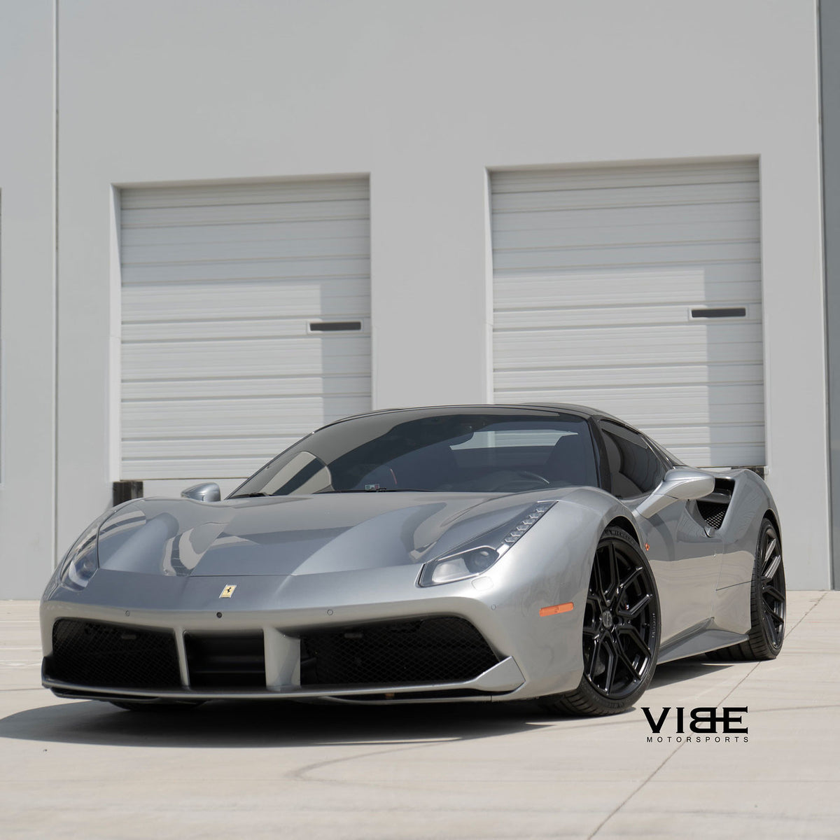 20" MV Forged MVF5 Black 20X9 20X11 Concave Wheels Rims Fits Ferrari 488