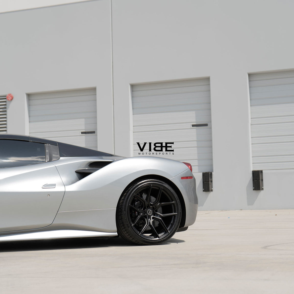 20" MV Forged MVF5 Black 20X9 20X11 Concave Wheels Rims Fits Ferrari 488