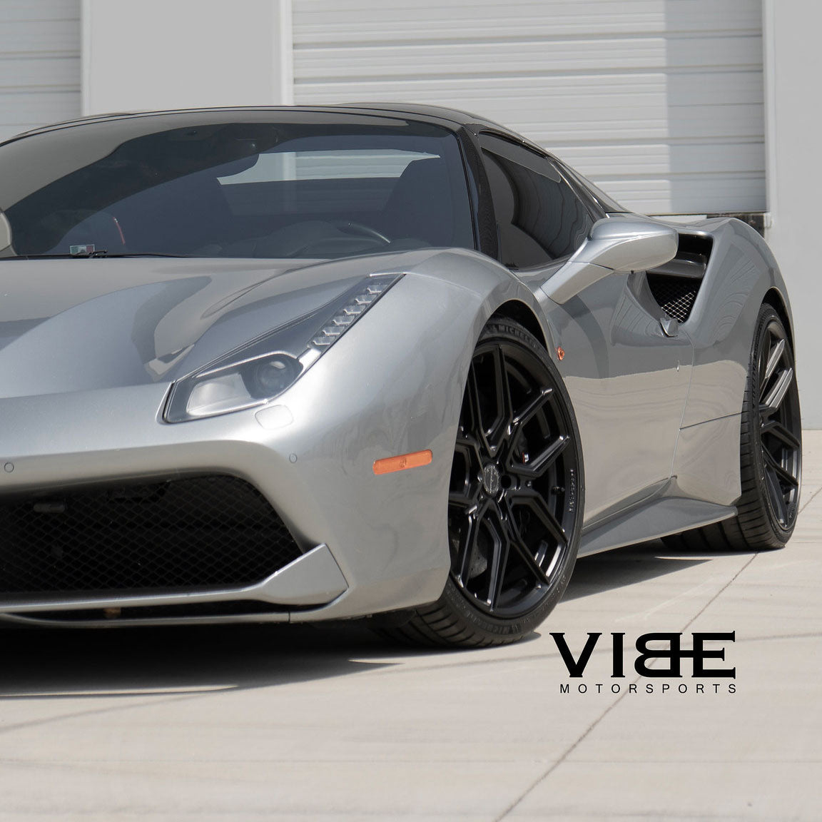 20" MV Forged MVF5 Black 20X9 20X11 Concave Wheels Rims Fits Ferrari 488