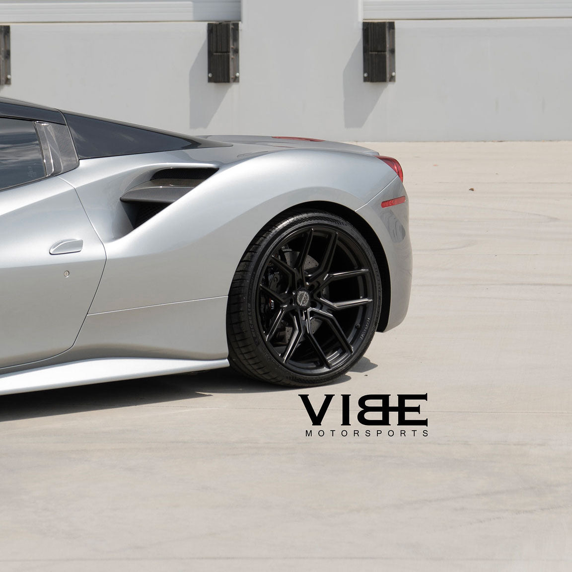 20" MV Forged MVF5 Black 20X9 20X11 Concave Wheels Rims Fits Ferrari 488