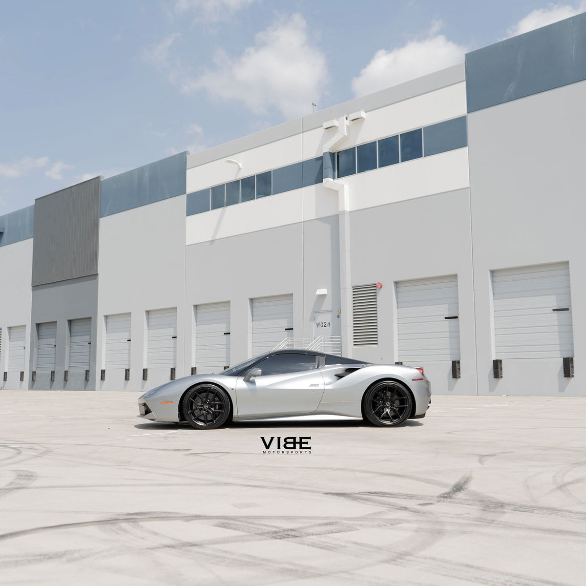 20" MV Forged MVF5 Black 20X9 20X11 Concave Wheels Rims Fits Ferrari 488