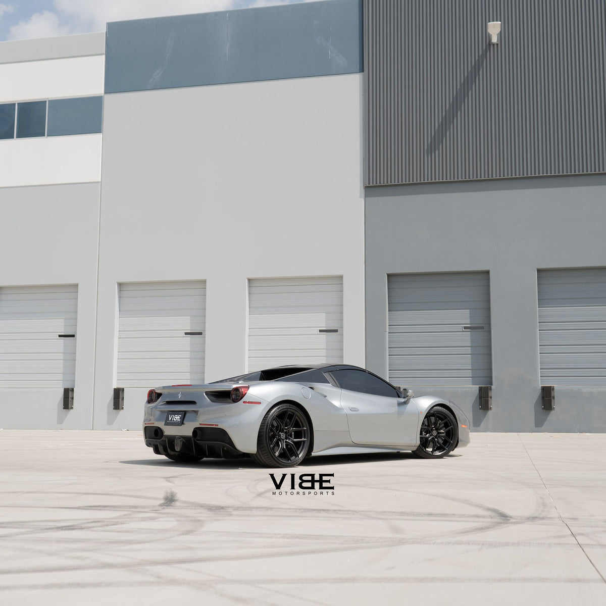 20" MV Forged MVF5 Black 20X9 20X11 Concave Wheels Rims Fits Ferrari 488