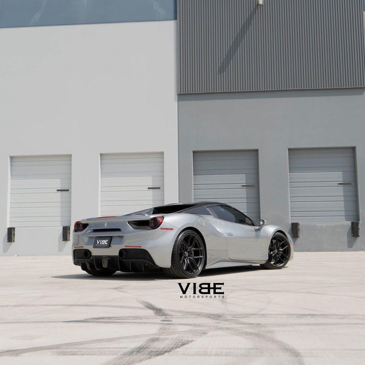 20" MV Forged MVF5 Black 20X9 20X11 Concave Wheels Rims Fits Ferrari 488