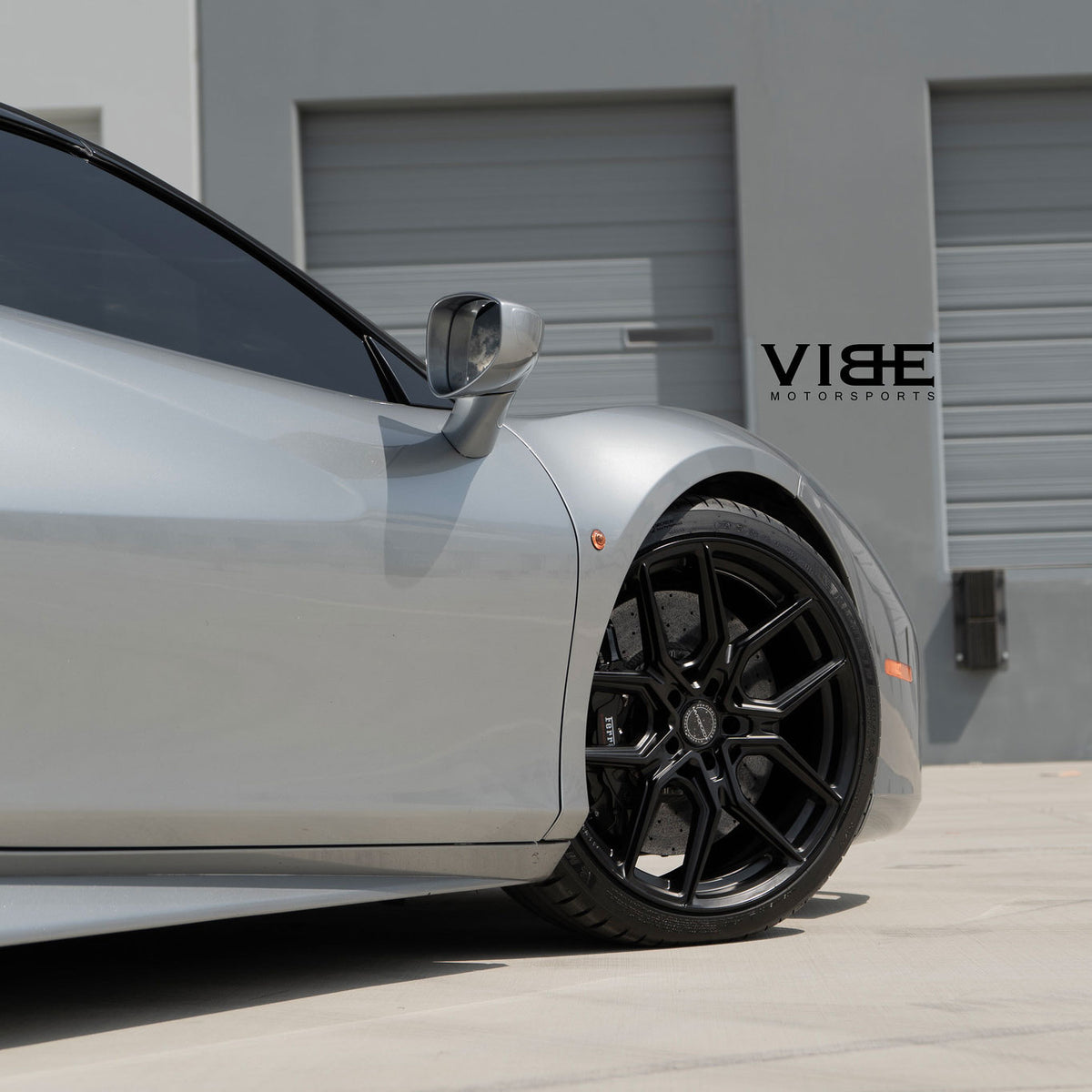 20" MV Forged MVF5 Black 20X9 20X11 Concave Wheels Rims Fits Ferrari 488