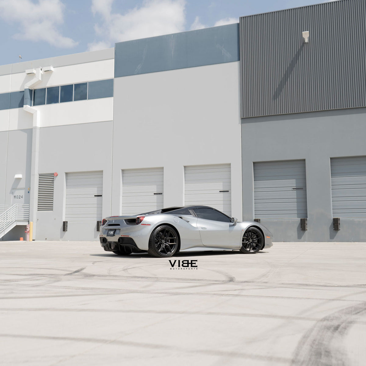20" MV Forged MVF5 Black 20X9 20X11 Concave Wheels Rims Fits Ferrari 488