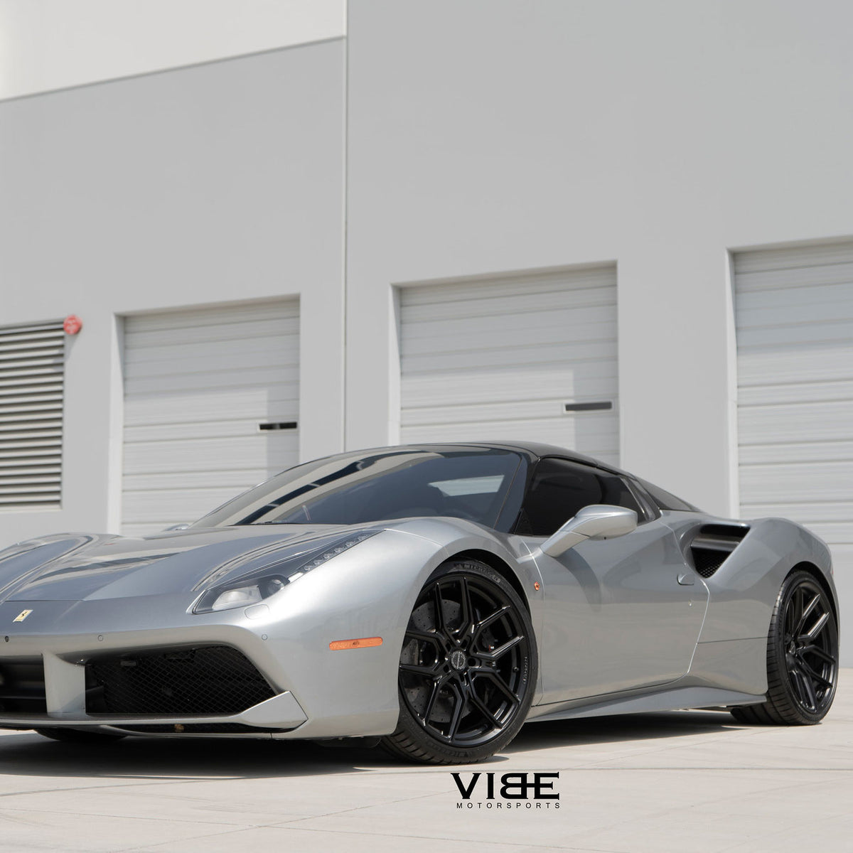 20" MV Forged MVF5 Black 20X9 20X11 Concave Wheels Rims Fits Ferrari 488