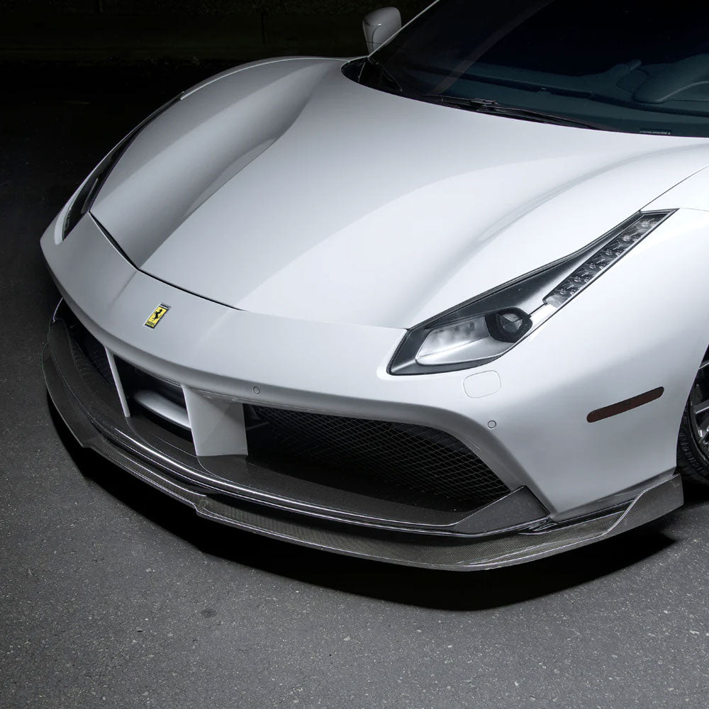 Vorsteiner Aero 488 Diavolo Front Spoiler Carbon Fiber Fits Ferrari 488
