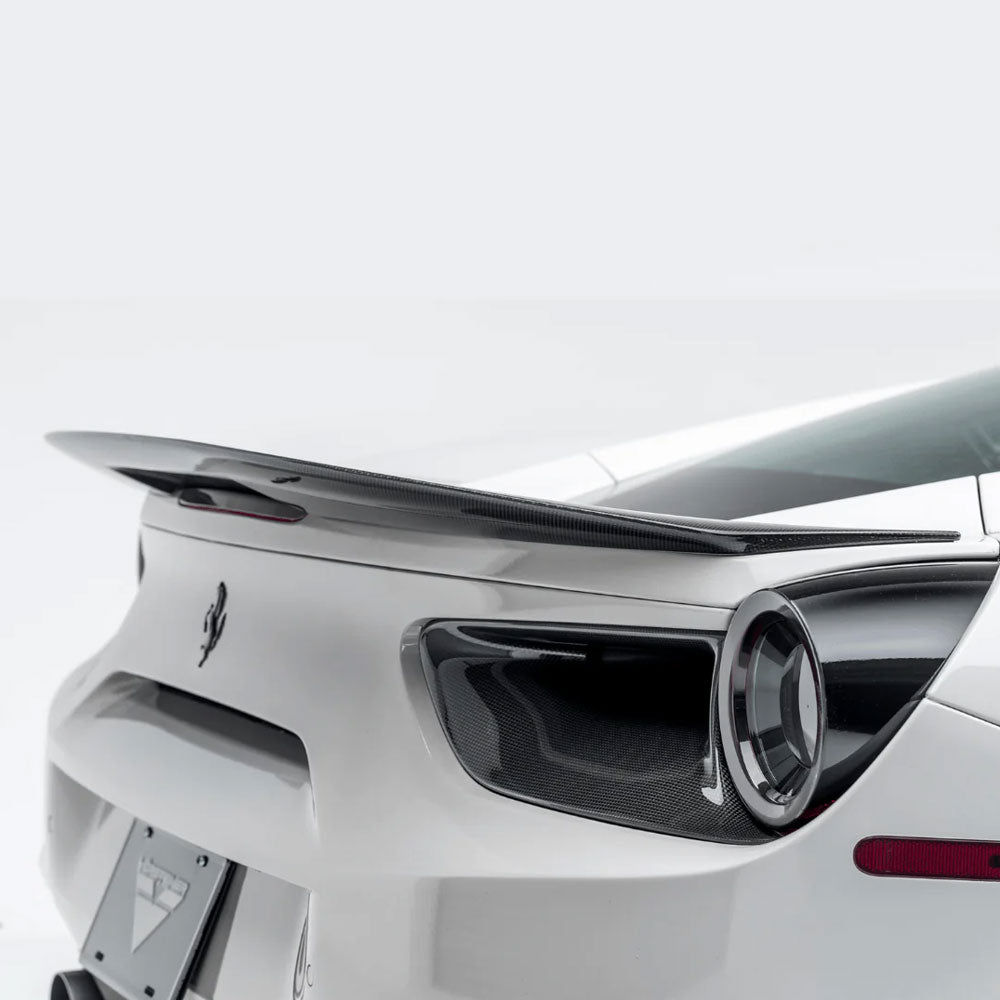 Vorsteiner Aero 488 Diavolo Decklid Spoiler Carbon Fiber Fits Ferrari 488