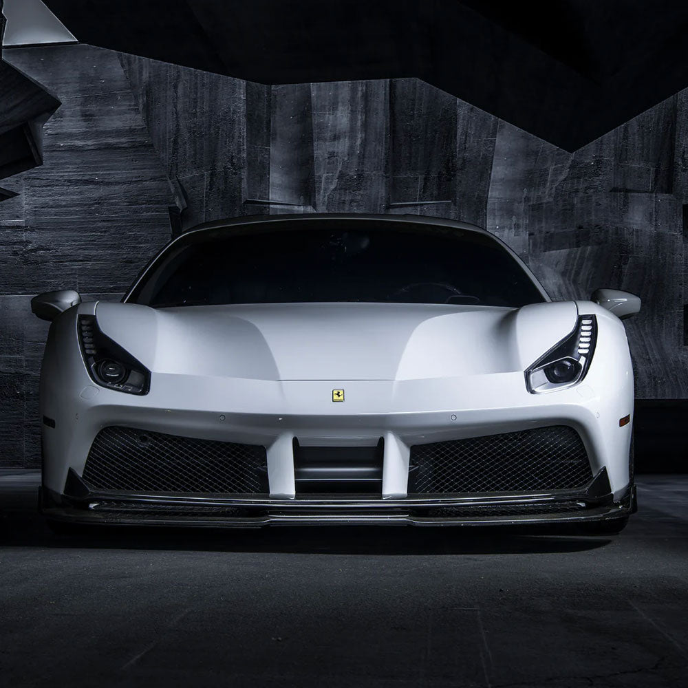 Vorsteiner Aero 488 Diavolo Front Spoiler Carbon Fiber Fits Ferrari 488