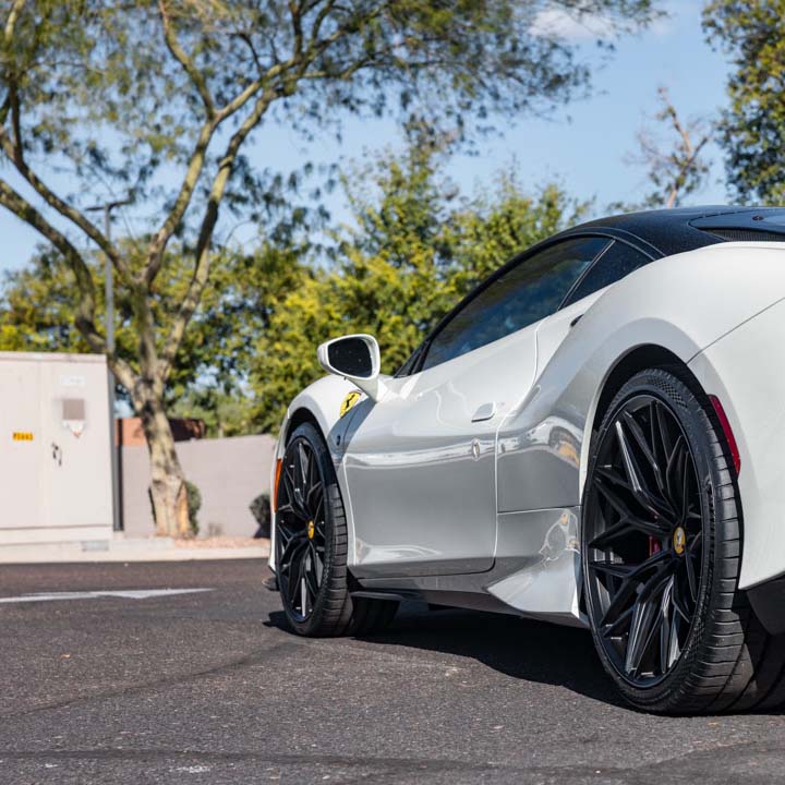20" AL13 FR80 Black 20x9 20x11 Flow Forged Concave Wheels Rims Fits Ferrari F8