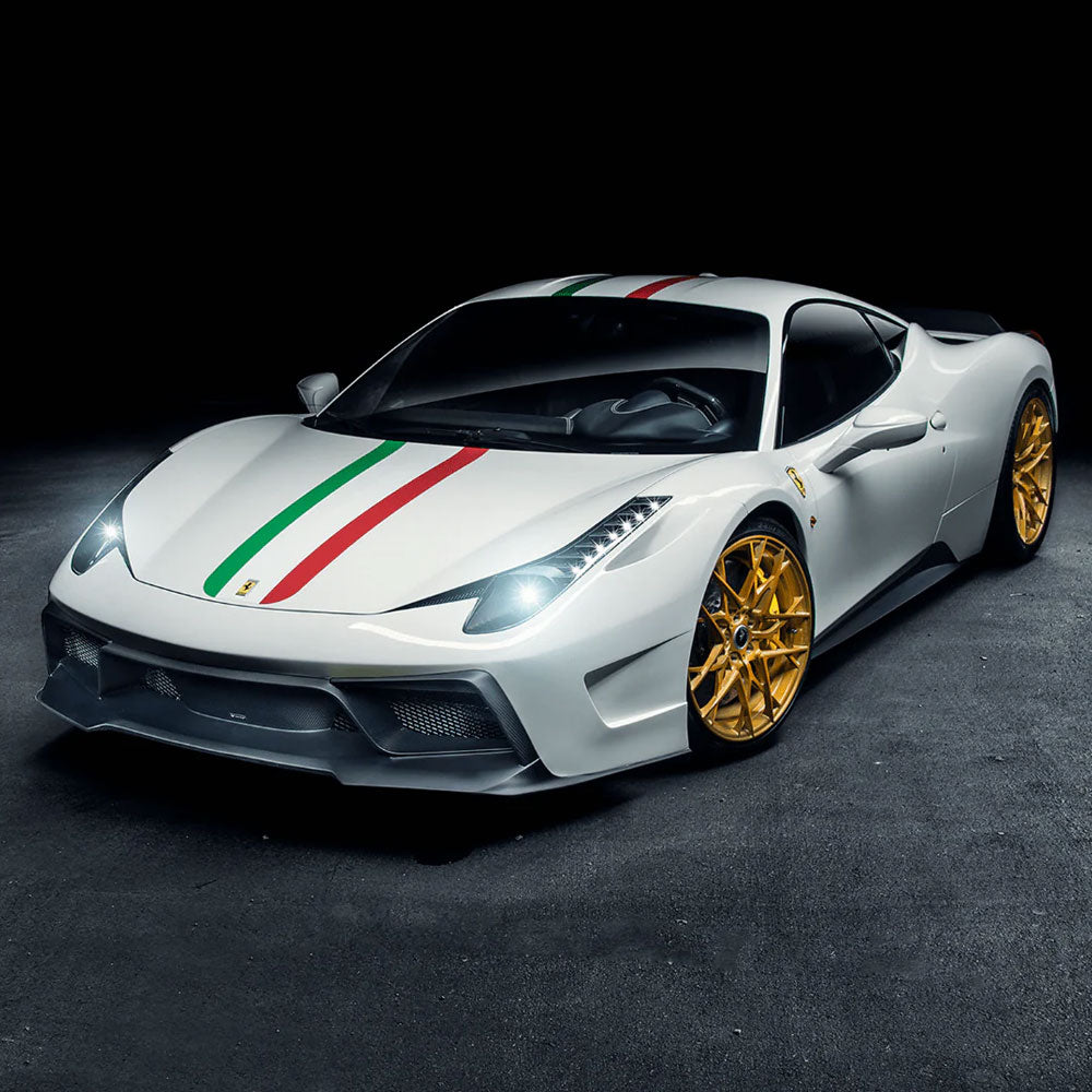 Vorsteiner 458-VX Aero Front Bumper Front Spoiler Carbon Fiber Fits Ferrari 458