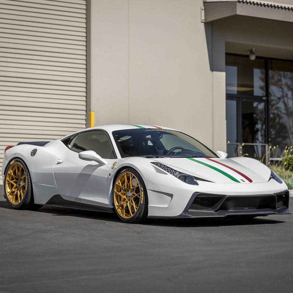 Vorsteiner 458-VX Aero Front Bumper Front Spoiler Carbon Fiber Fits Ferrari 458
