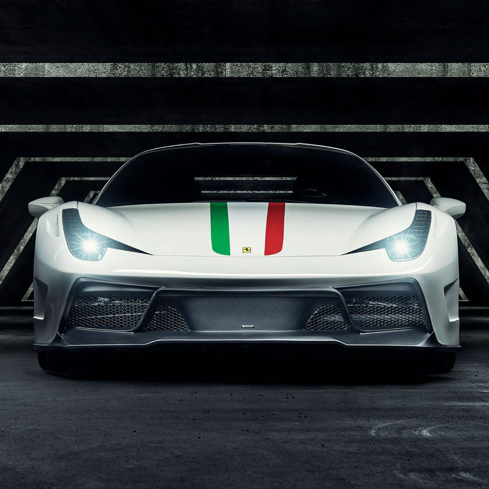 Vorsteiner 458-VX Aero Front Bumper Front Spoiler Carbon Fiber Fits Ferrari 458