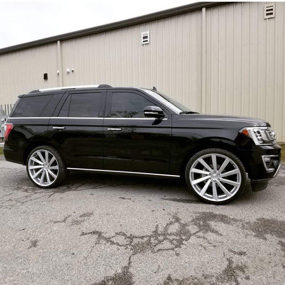 20" Koko Kuture Kapan Silver 20x9 20x10.5 Wheels Rims Fits BMW 320 328 335 340