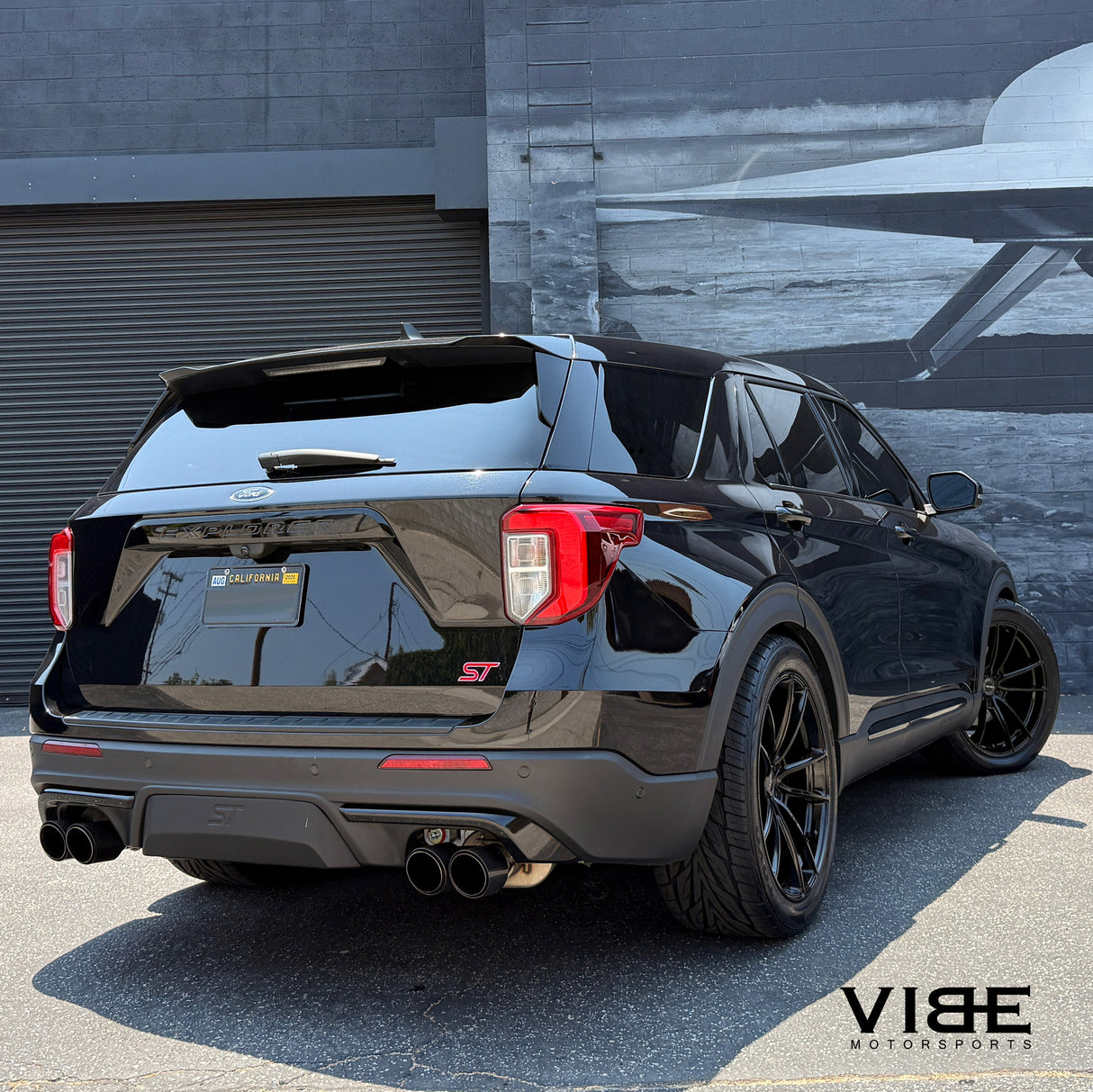 22" Velgen VF5 Gloss Black 22x10.5 Wheels Rims Fits Ford Explorer ST