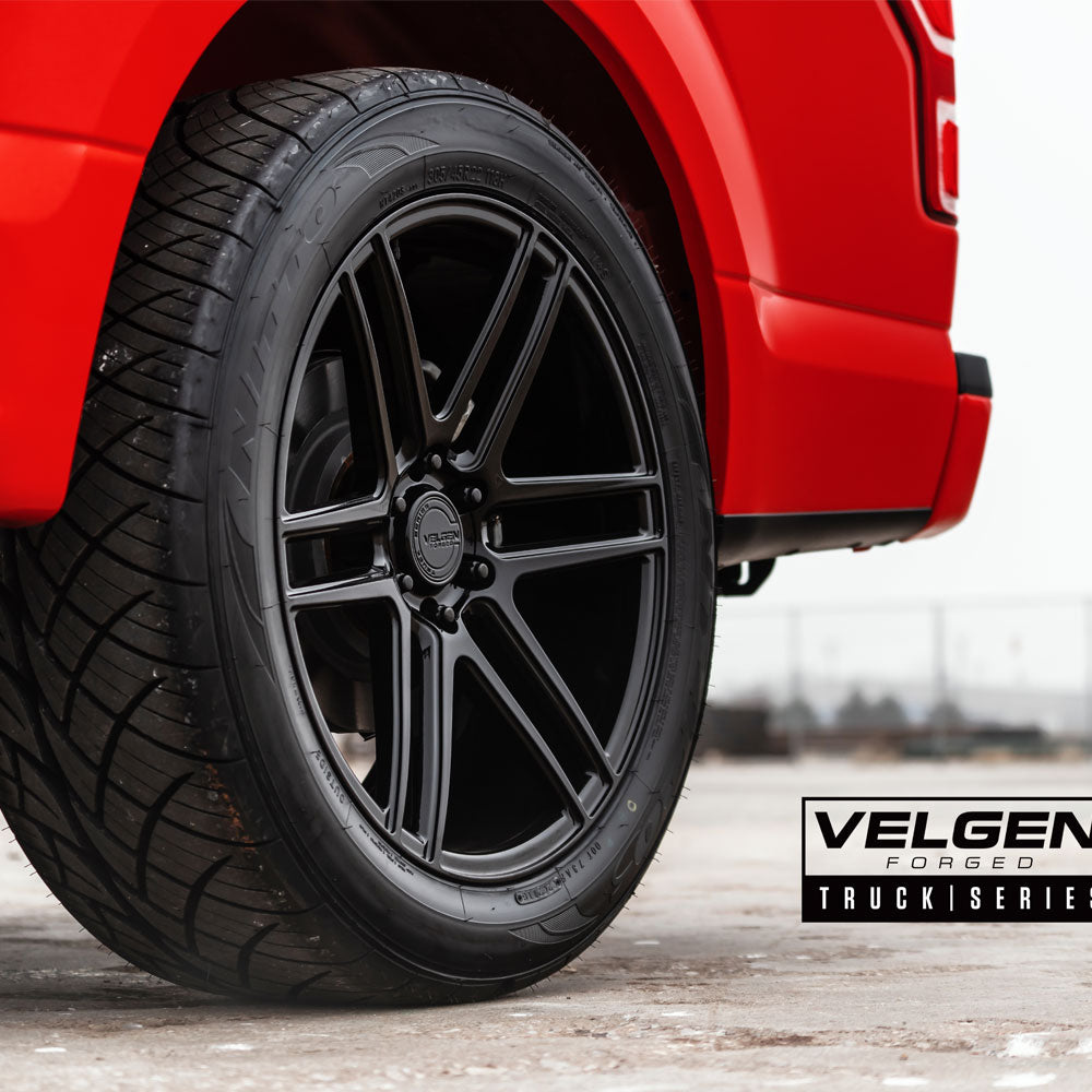 22" Velgen VFT6 Silver 22x10 Forged Concave Wheels Rims Fits Lincoln Mark LT