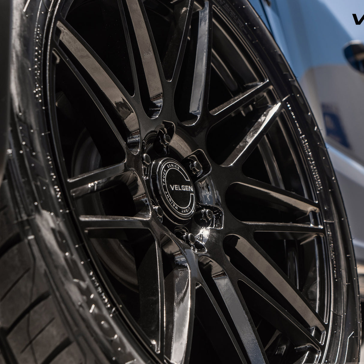 24" Velgen VFF9 Brushed 24x10 Concave Wheels Fits Cadillac Escalade V